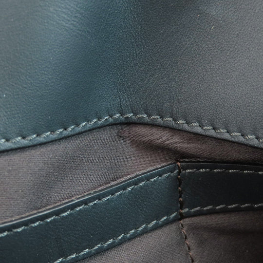 Chloe Tote Bag leather gray logo