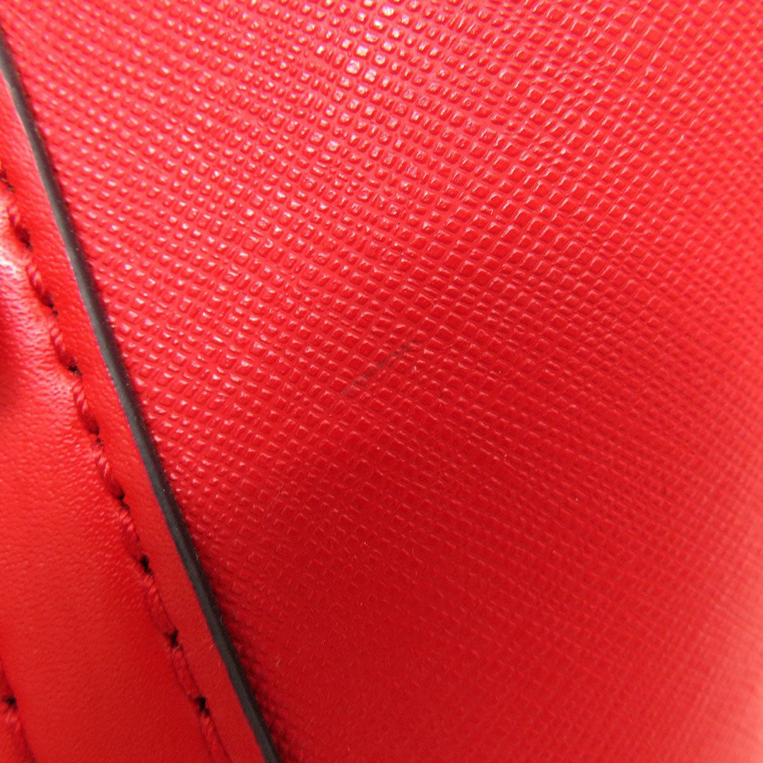 MICHAEL KORS Handbag PVC Red logoMetal 2WAY