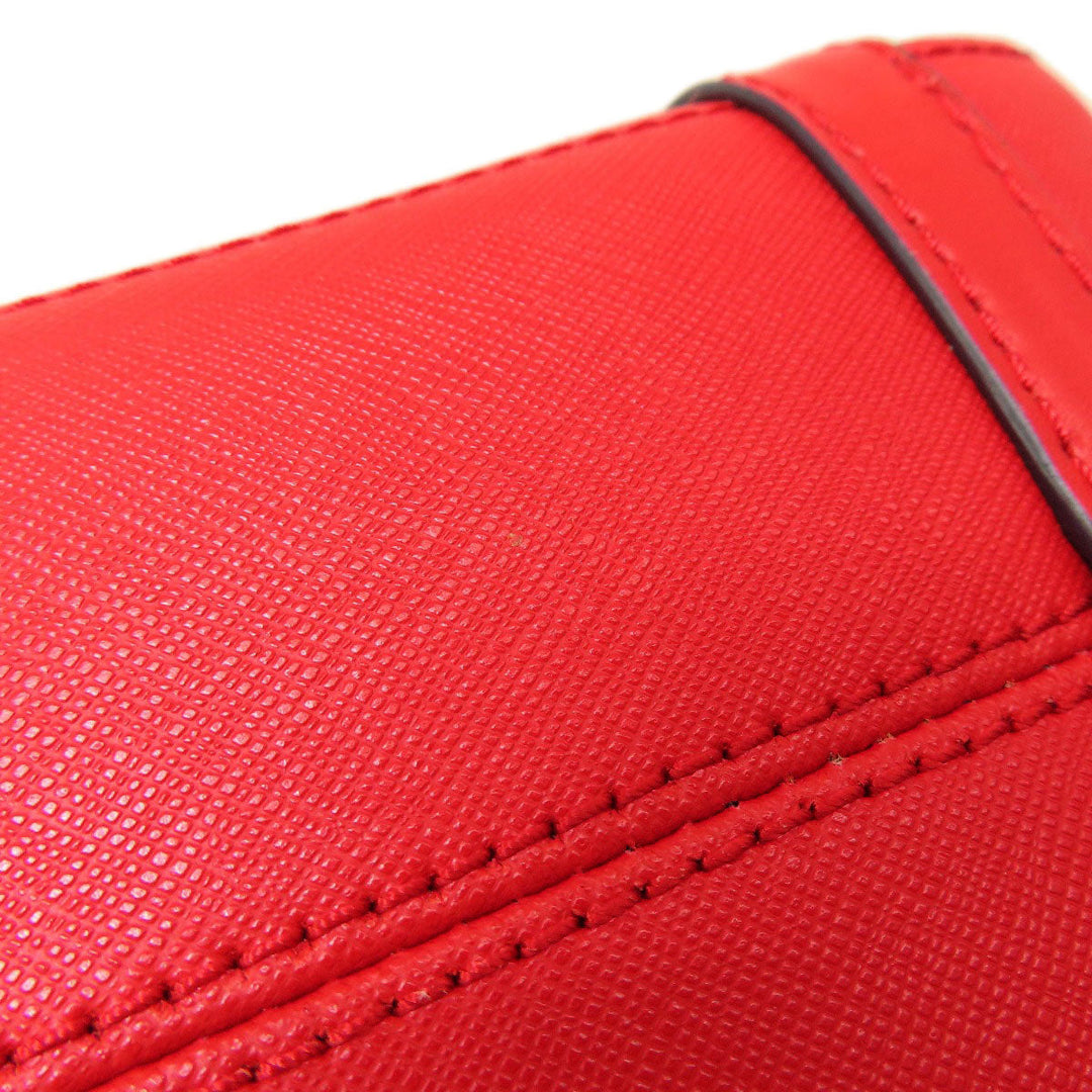 MICHAEL KORS Handbag PVC Red logoMetal 2WAY
