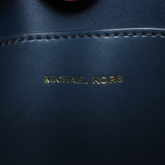 MICHAEL KORS Handbag PVC Red logoMetal 2WAY