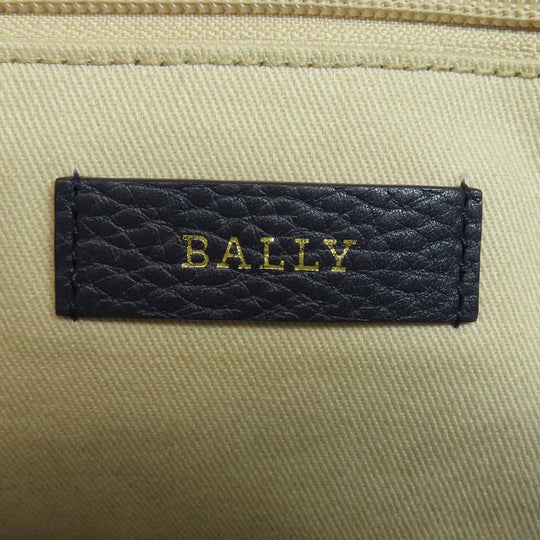 BALLY Tote Bag leather Navy Barry Stripe 2WAY mens(Unisex) Used Authentic