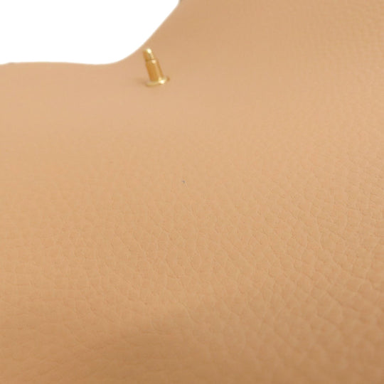 COACH Tote Bag 58849 leather beige logoMetal