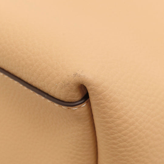 COACH Tote Bag 58849 leather beige logoMetal