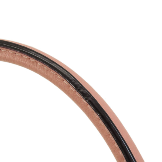 COACH Handbag F67027 PVC Brown Signature 2WAY Women Used Authentic