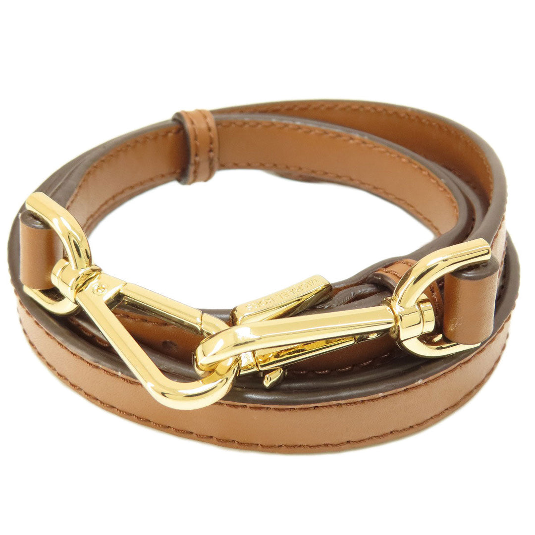 MICHAEL KORS Boston Duffel bag Coated canvas Brown Mini Boston MK Signature 2WAY