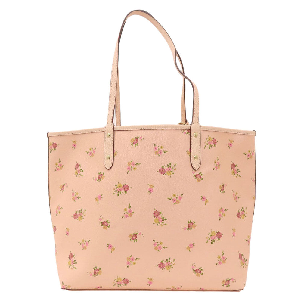 COACH Tote Bag F29359 PVC pink Reversible Disney Collaboration Women Used Authentic