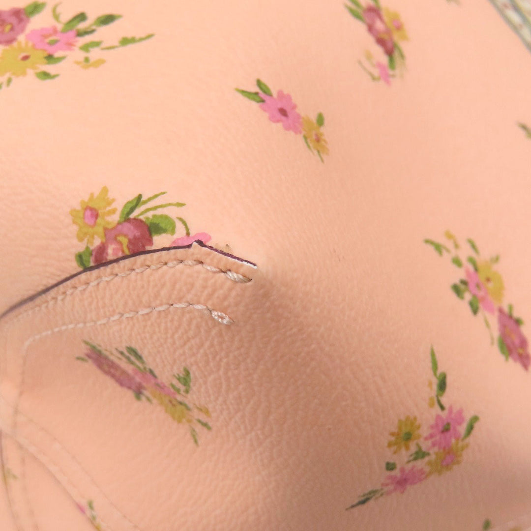 COACH Tote Bag F29359 PVC pink Reversible Disney Collaboration Women Used Authentic