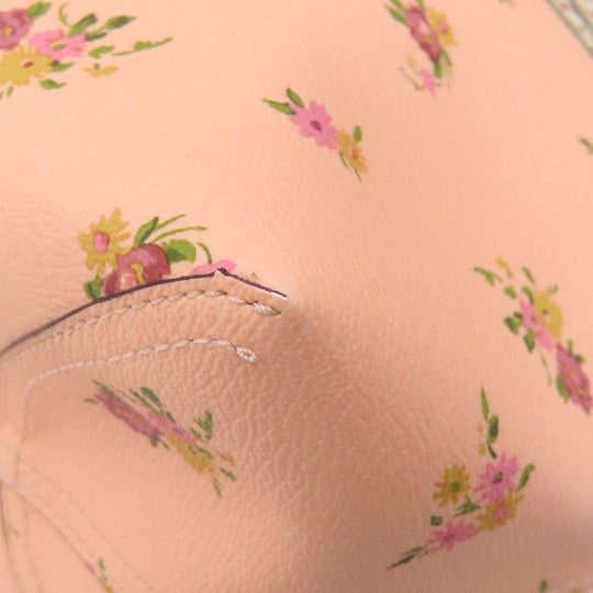 COACH Tote Bag F29359 PVC pink Reversible Disney Collaboration Women Used Authentic