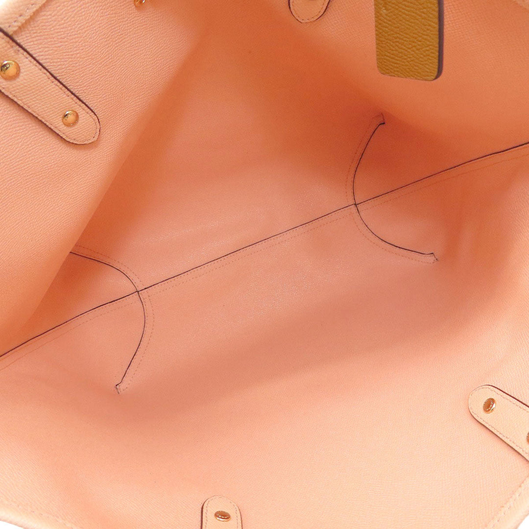 COACH Tote Bag F29359 PVC pink Reversible Disney Collaboration Women Used Authentic