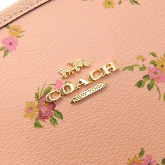 COACH Tote Bag F29359 PVC pink Reversible Disney Collaboration Women Used Authentic