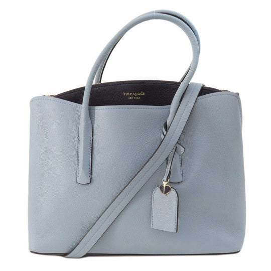 Kate Spade Tote Bag leather blue 2WAY