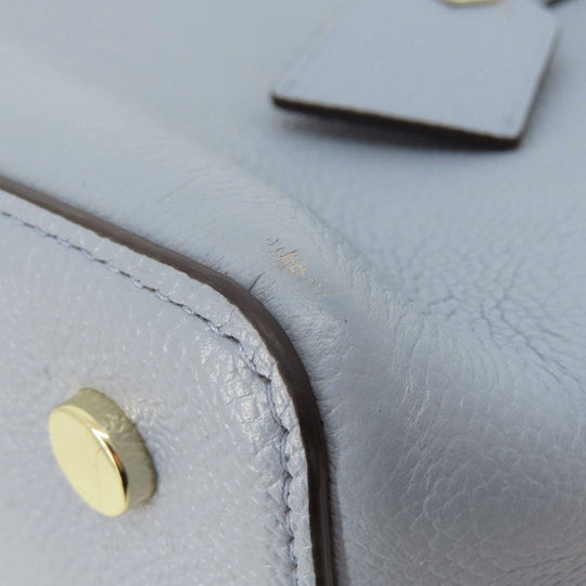 Kate Spade Tote Bag leather blue 2WAY