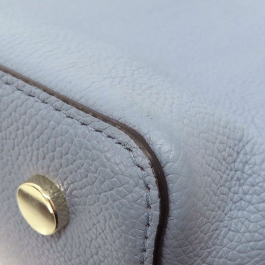 Kate Spade Tote Bag leather blue 2WAY