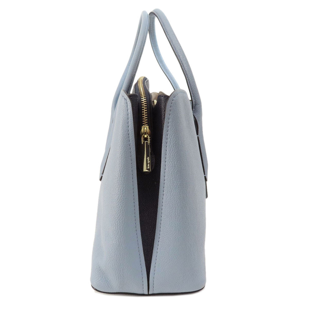 Kate Spade Tote Bag leather blue 2WAY
