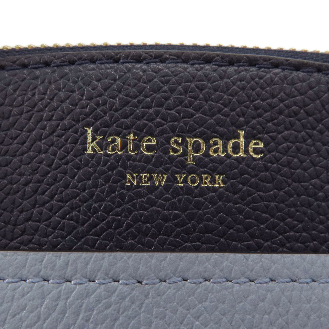 Kate Spade Tote Bag leather blue 2WAY