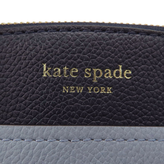 Kate Spade Tote Bag leather blue 2WAY