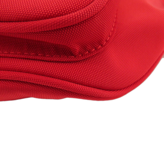 BALENCIAGA Sling bag canvas Red logo Women Used Authentic