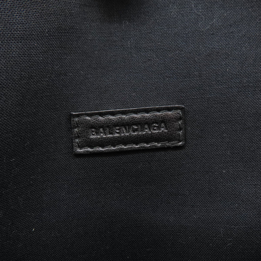 BALENCIAGA Sling bag canvas Red logo Women Used Authentic