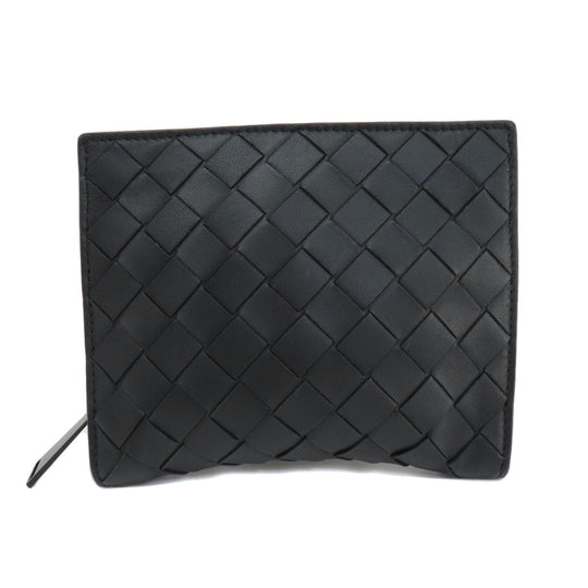 BOTTEGAVENETA Tote Bag Leather, Nylon black Eco Bag INTRECCIATO Women Used Authentic