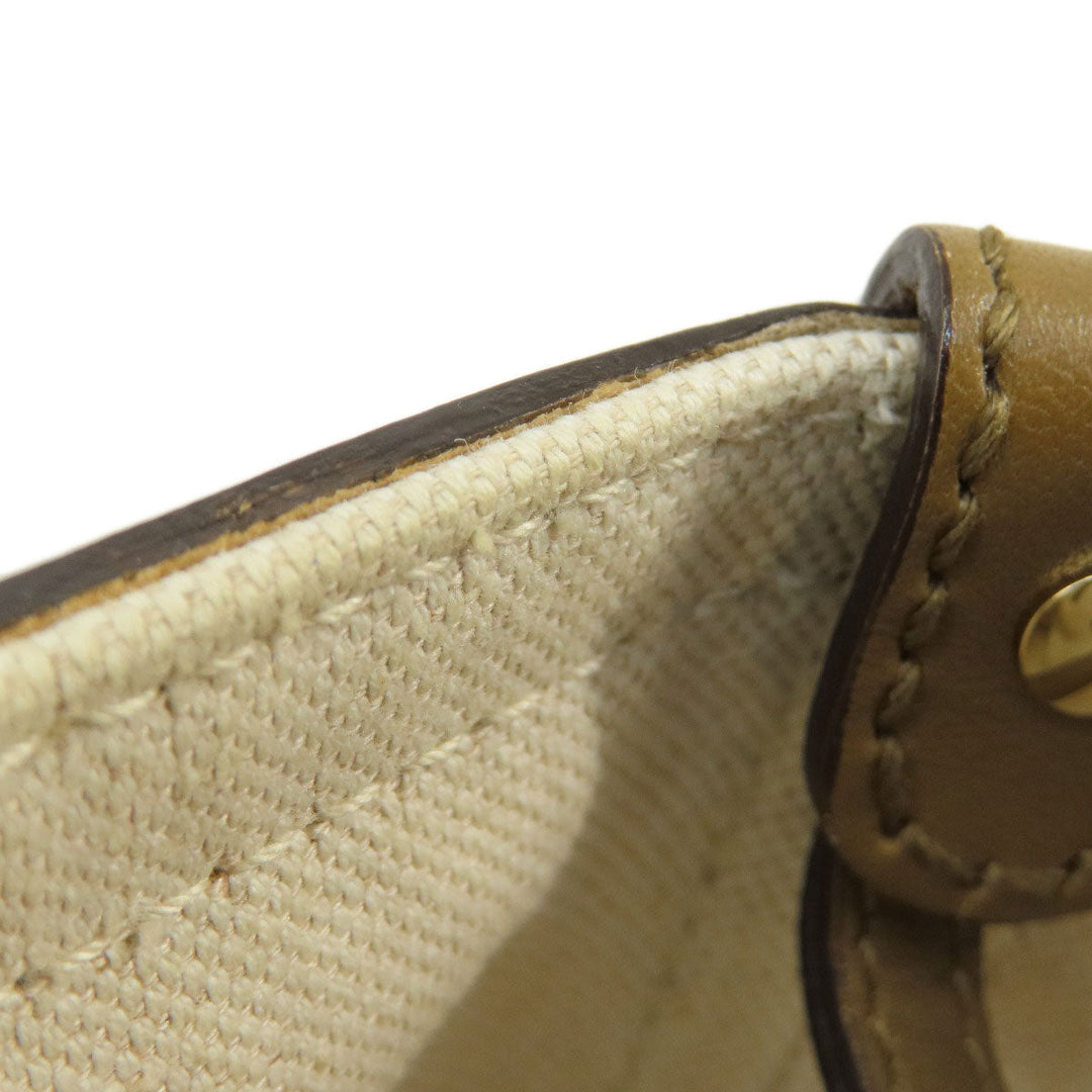 GUCCI Handbag 269878 canvas Brown Diamante Women Used Authentic