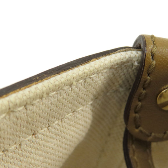 GUCCI Handbag 269878 canvas Brown Diamante Women Used Authentic