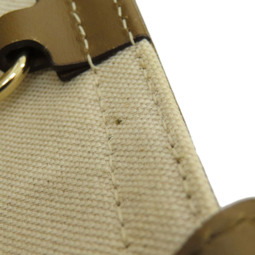 GUCCI Handbag 269878 canvas Brown Diamante Women Used Authentic