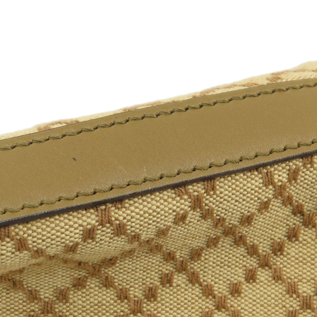 GUCCI Handbag 269878 canvas Brown Diamante Women Used Authentic