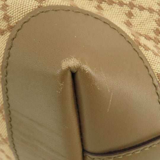 GUCCI Handbag 269878 canvas Brown Diamante Women Used Authentic