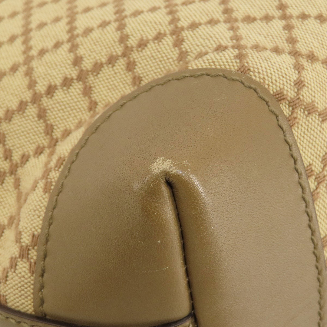 GUCCI Handbag 269878 canvas Brown Diamante Women Used Authentic