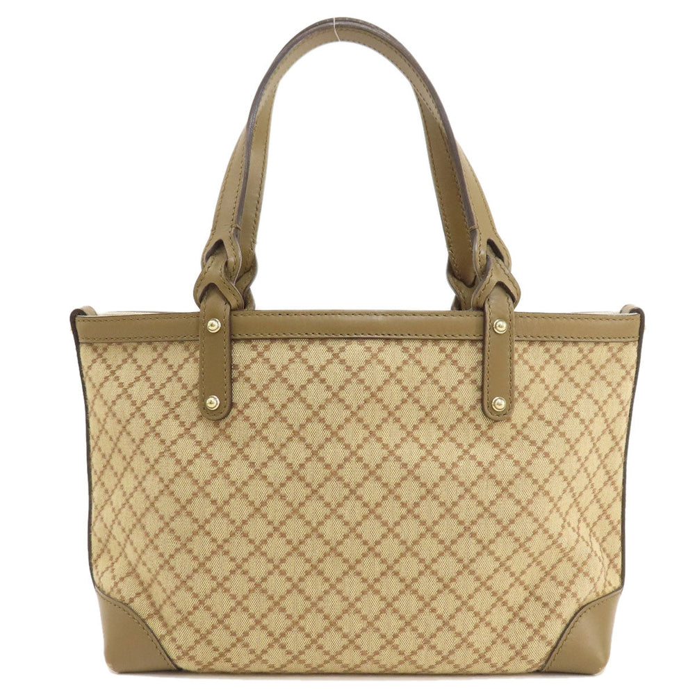 GUCCI Handbag 269878 canvas Brown Diamante Women Used Authentic