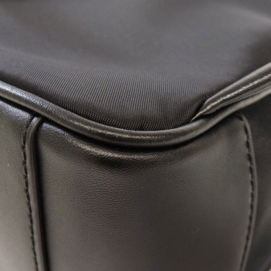 MICHAEL KORS Backpack Nylon black logo Women Used Authentic