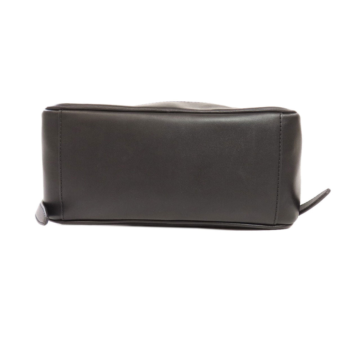 MICHAEL KORS Backpack Nylon black logo Women Used Authentic