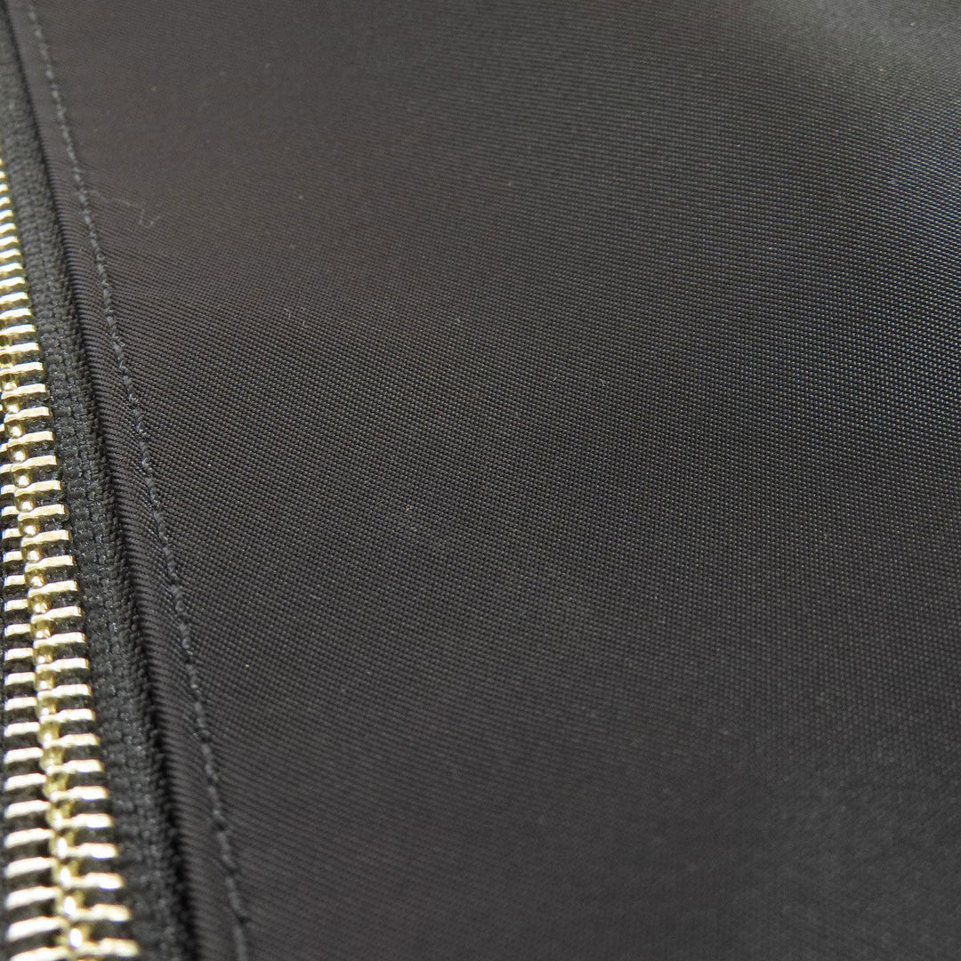 MICHAEL KORS Backpack Nylon black logo Women Used Authentic