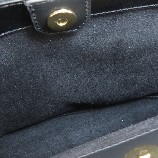 MICHAEL KORS Tote Bag leather black 2WAY Women Used Authentic