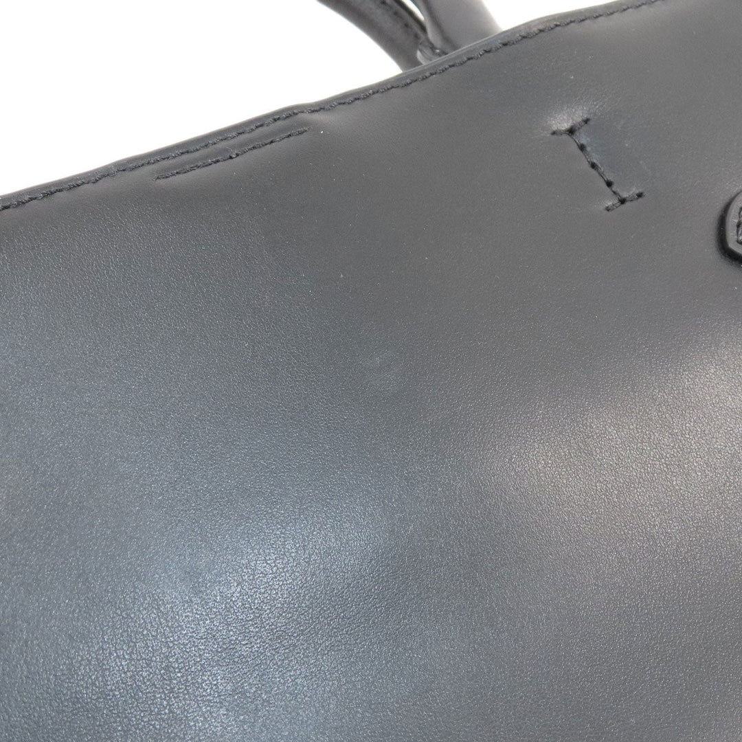 MICHAEL KORS Tote Bag leather black 2WAY Women Used Authentic