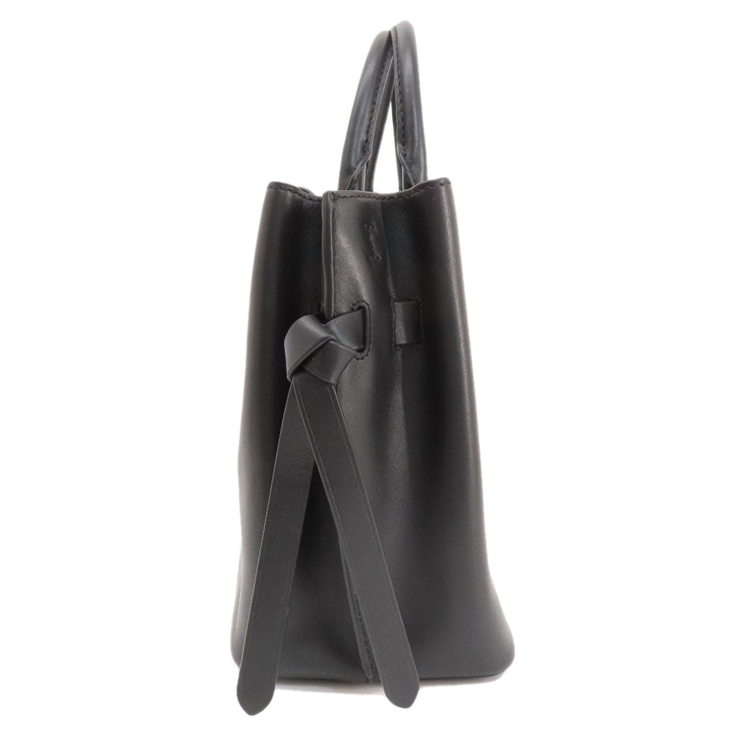 MICHAEL KORS Tote Bag leather black 2WAY Women Used Authentic