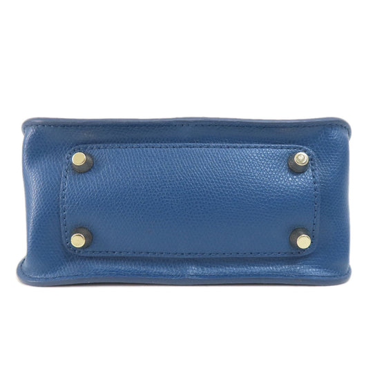 Furla Shoulder Bag leather blue metropolis