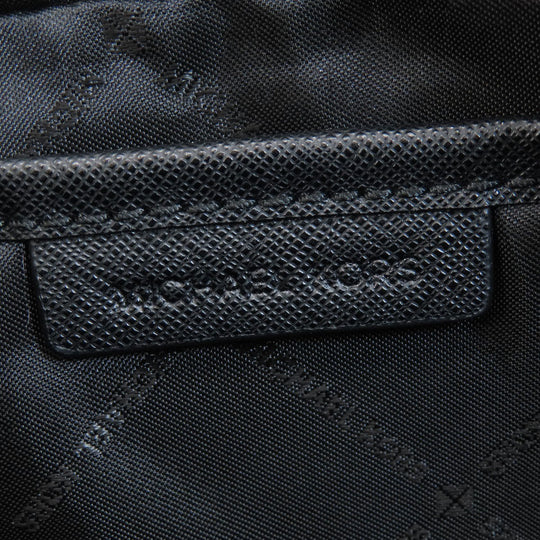 MICHAEL KORS Shoulder Bag PVC black logoMetal Women Used Authentic