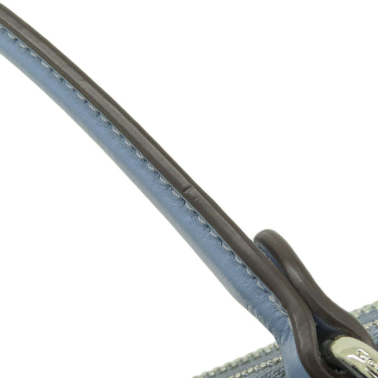 COACH Handbag F26139 PVC, Leather Brown Signature 2WAY Women Used Authentic