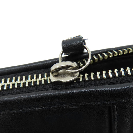 COACH Shoulder Bag F23948 leather black logo Women Used Authentic