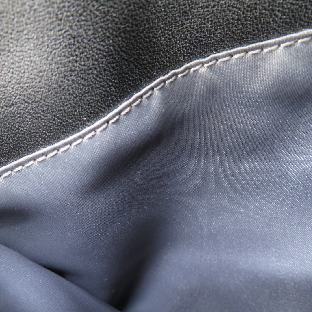 COACH Shoulder Bag F23948 leather black logo Women Used Authentic