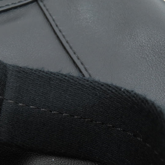 COACH Shoulder Bag F23948 leather black logo Women Used Authentic