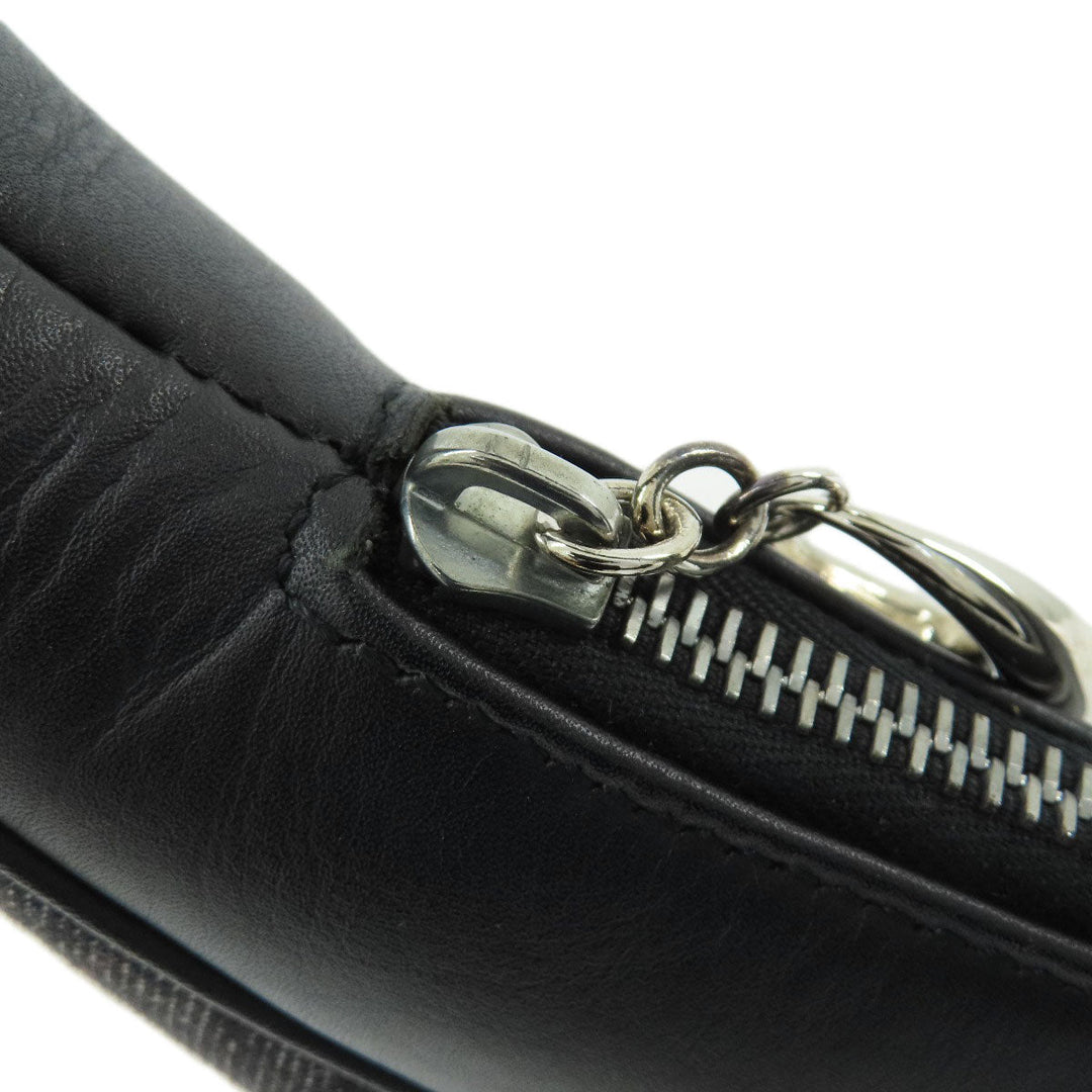 BVLGARI Shoulder Bag denim black O Bag Logomania