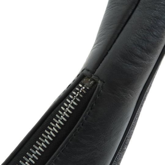 BVLGARI Shoulder Bag denim black O Bag Logomania
