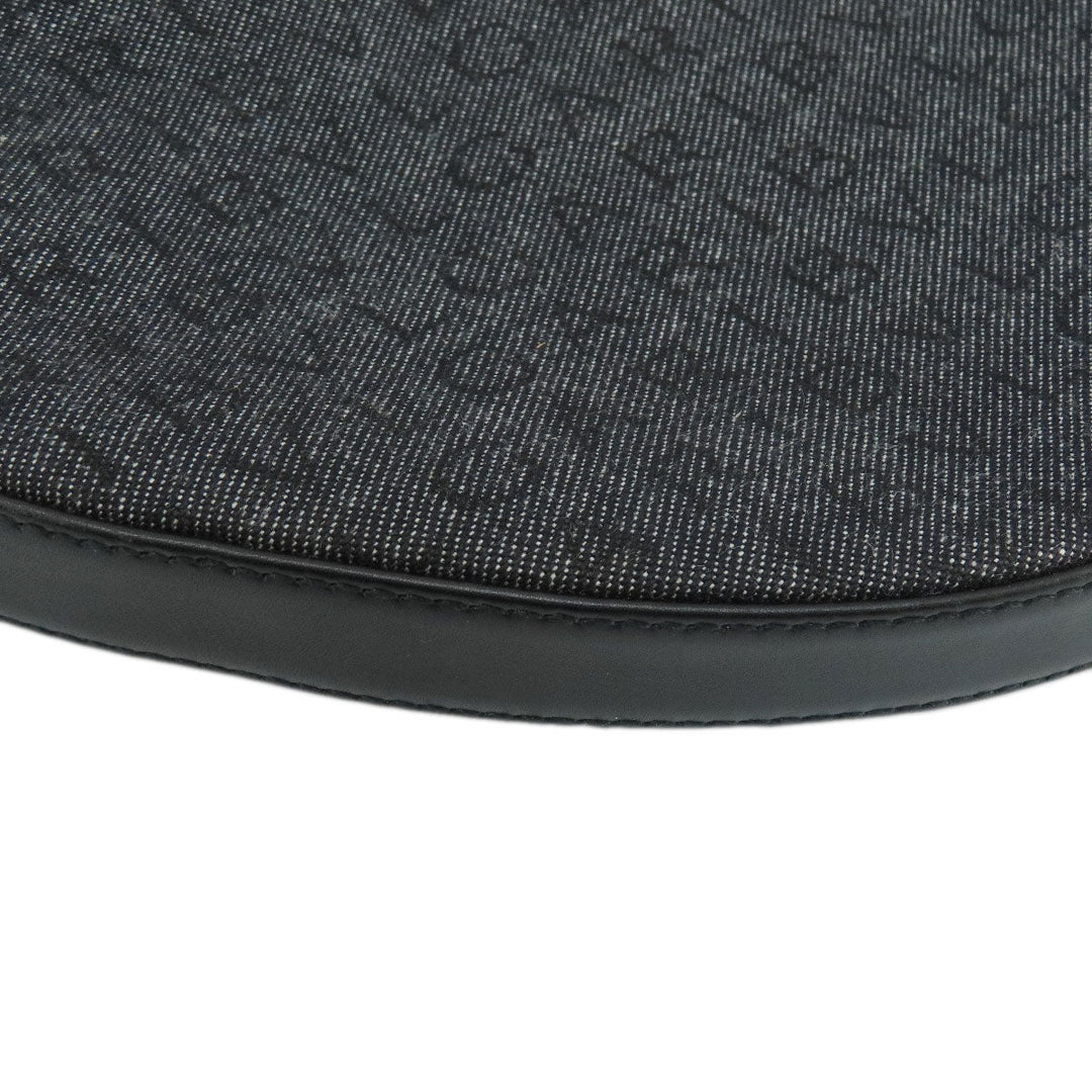 BVLGARI Shoulder Bag denim black O Bag Logomania