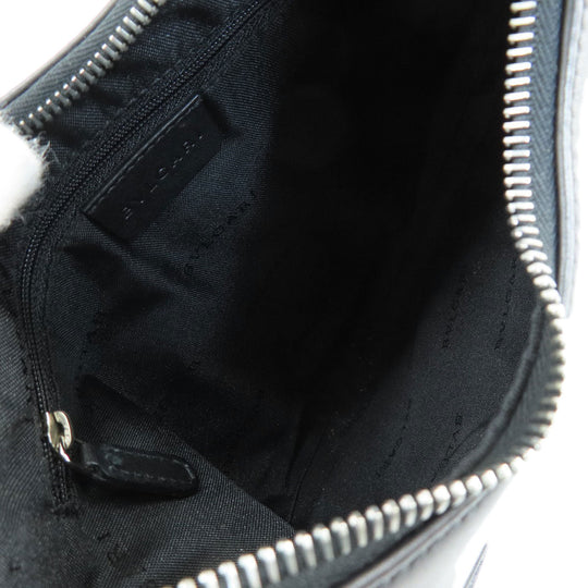 BVLGARI Shoulder Bag denim black O Bag Logomania