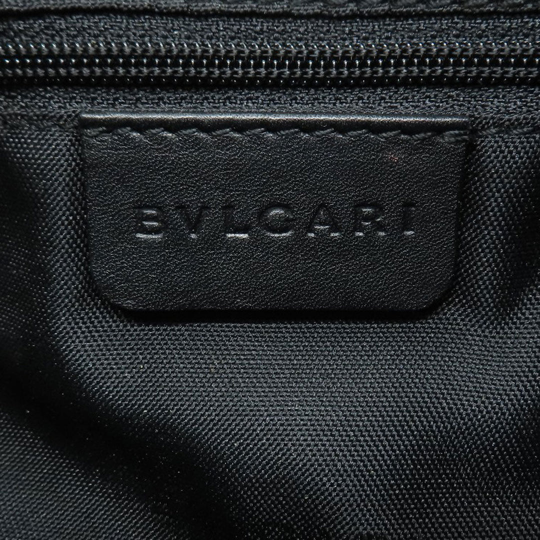BVLGARI Shoulder Bag denim black O Bag Logomania
