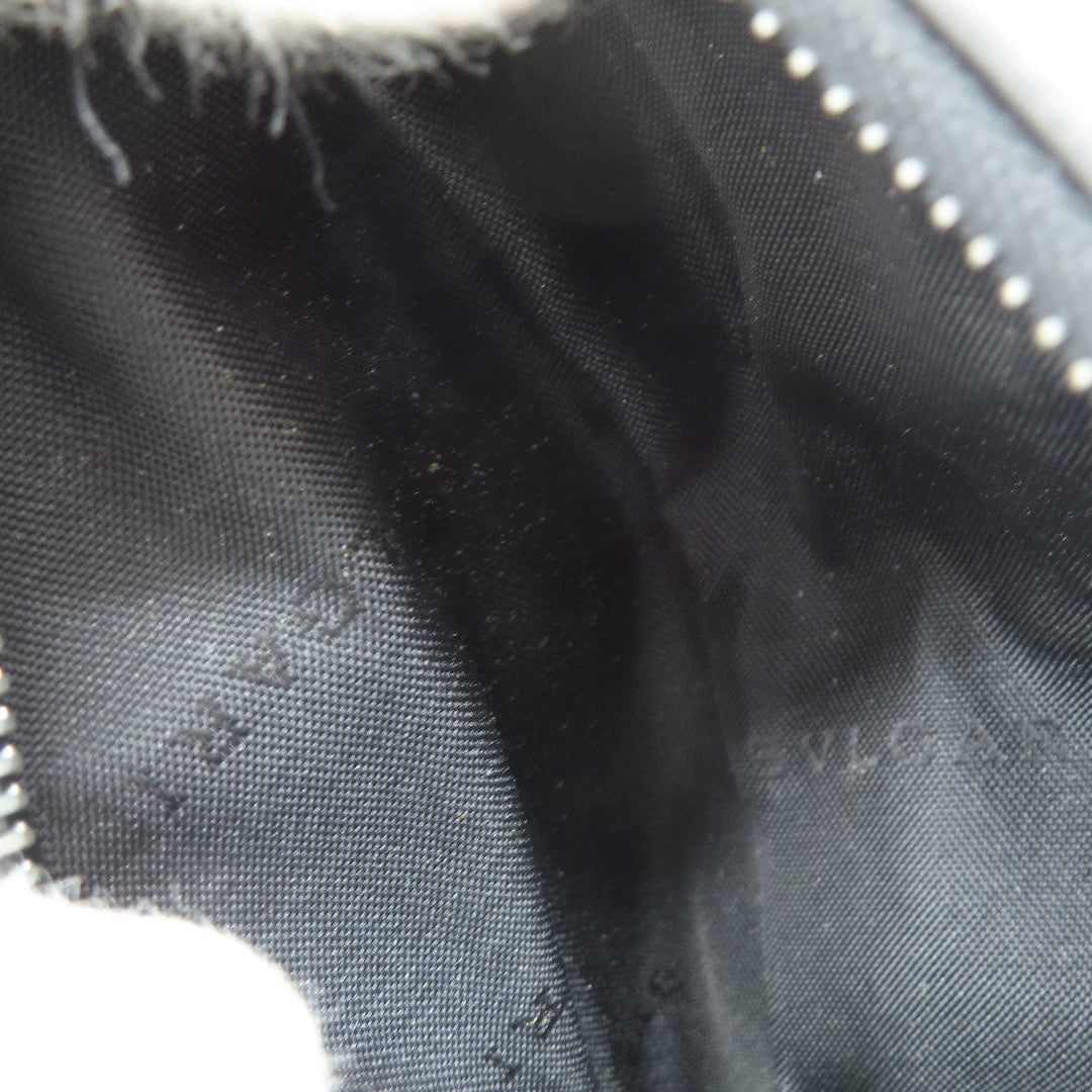 BVLGARI Shoulder Bag denim black O Bag Logomania