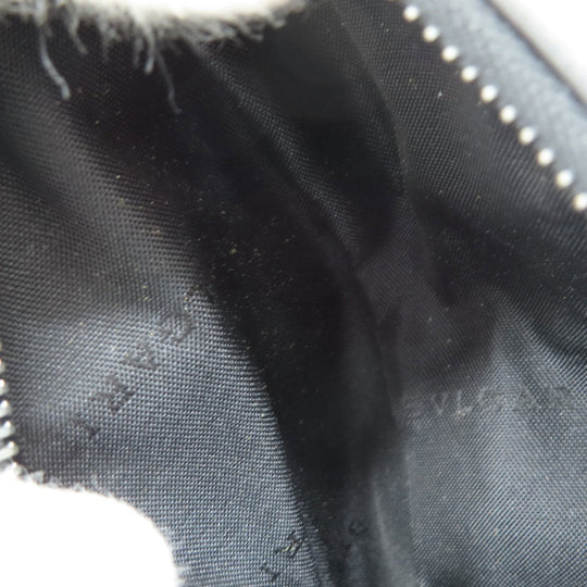 BVLGARI Shoulder Bag denim black O Bag Logomania