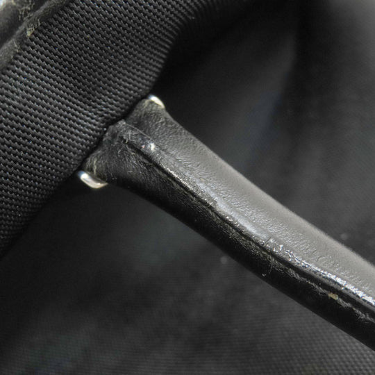 GUCCI Tote Bag canvas black Simple design Women Used Authentic